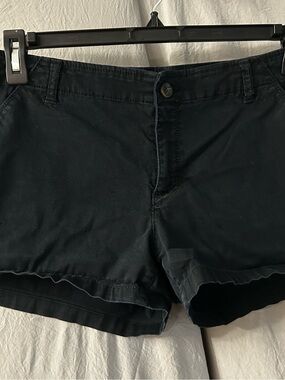 Arizona Jean Company Black High-Rise Casual Shorts